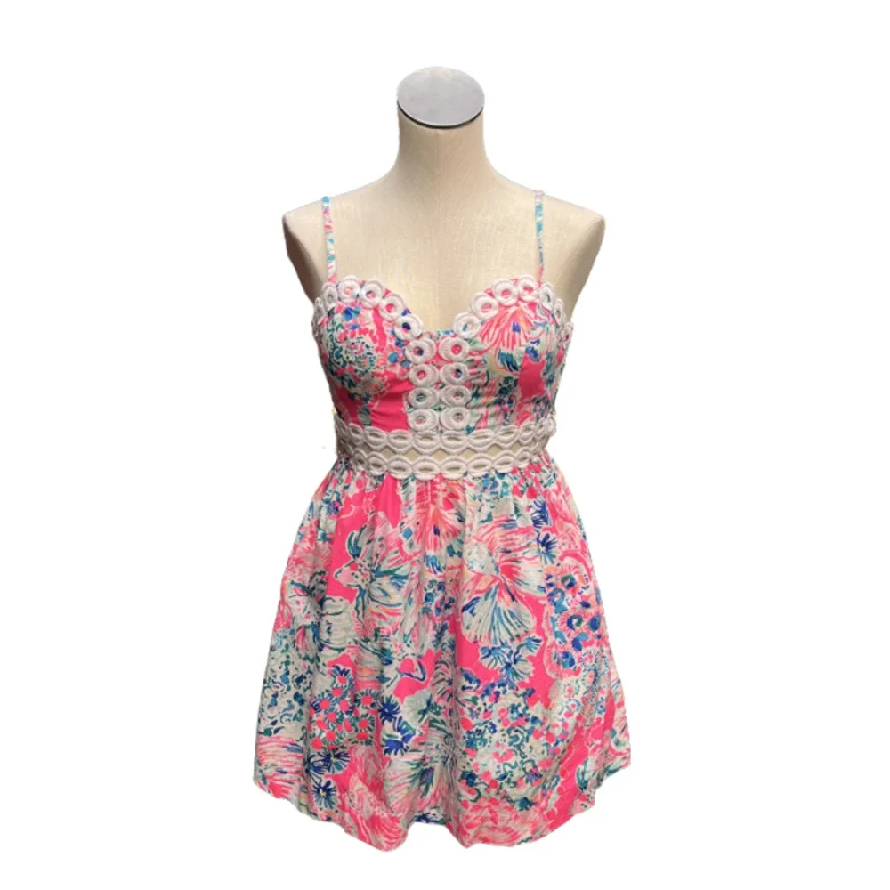 Lilly Pulitzer Strap Sundress - Hard to find pattern - NWOT - Picture 3 of 8